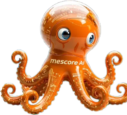 mescore AI 章鱼吉祥物